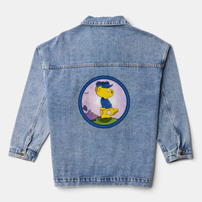 Veste En Jean Ferald Picture Book Denim Jacket (Verso)