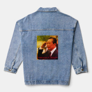 Veste En Jean Ferdinand Marcos, Dixième Président des Philippine