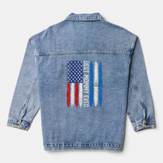 Veste En Jean Fête des mères de la meilleure maman Nicaragua Us