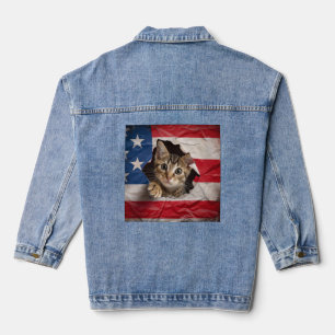 Veste En Jean Fête patriotique