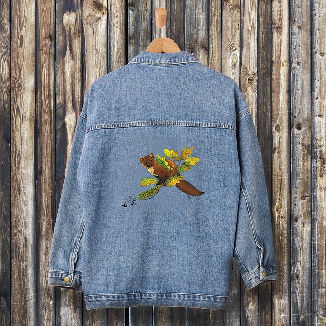 Veste En Jean Feuilles d'automne de Pine Marten (Créateur téléchargé)