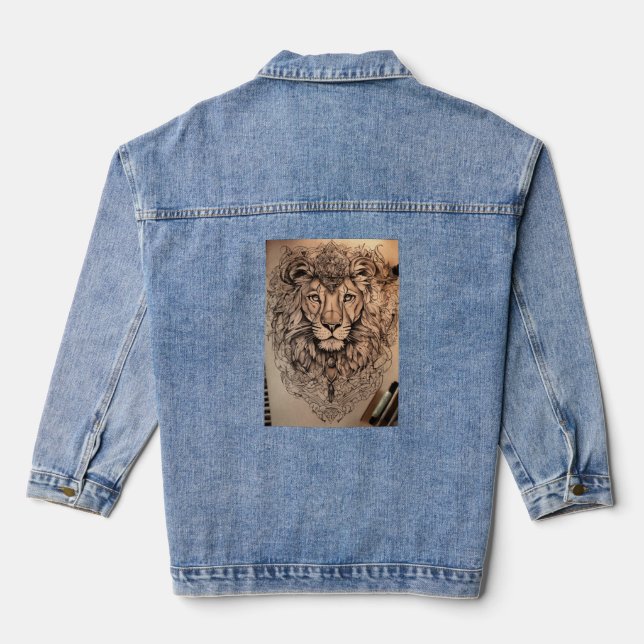 Veste En Jean Fierce Pride (Verso)