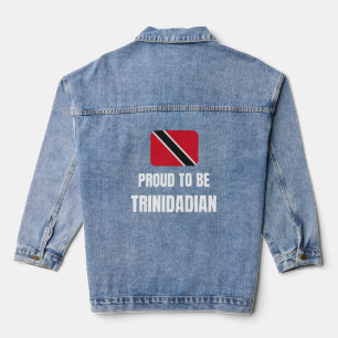 Veste En Jean Fière d'être Trinidadienne
