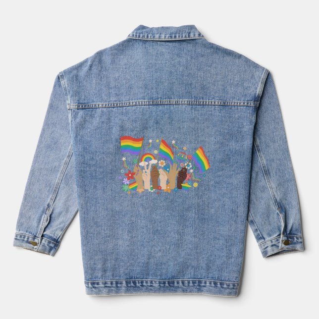 Veste En Jean Fierté (Verso)