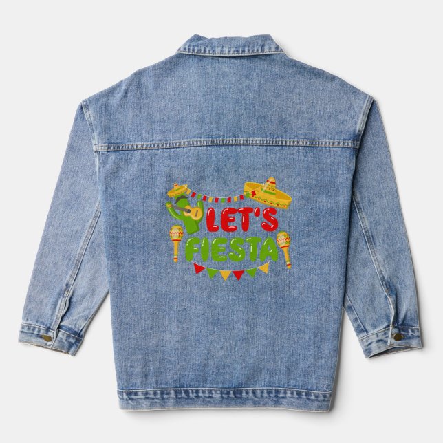 Veste En Jean Fiesta Tri-Blend Shirt (Verso)