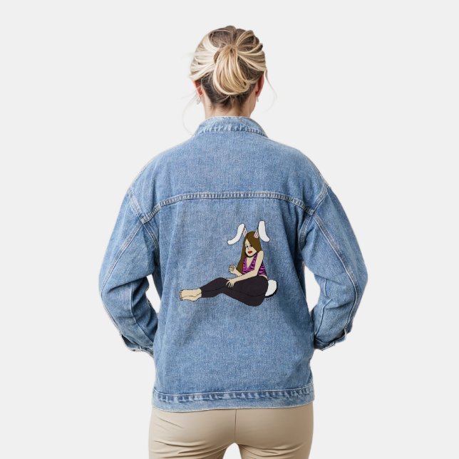 Veste En Jean fillette (Modèle)