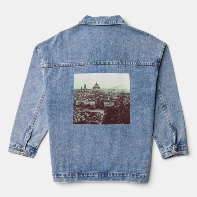 Veste En Jean Firenze, Italie (Verso)