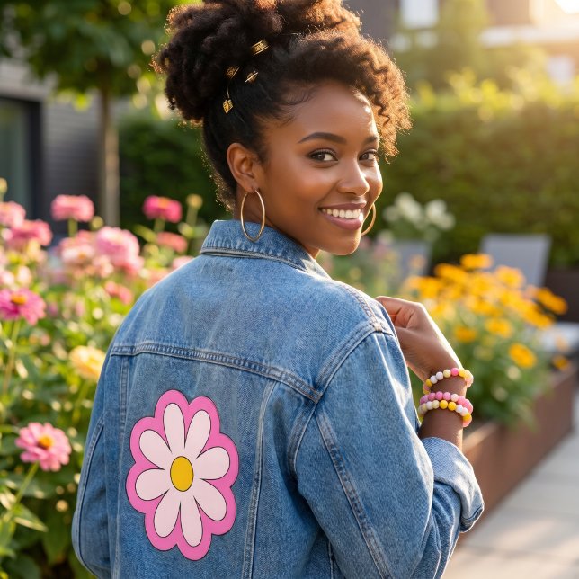 Veste En Jean Fleur (Créateur téléchargé)