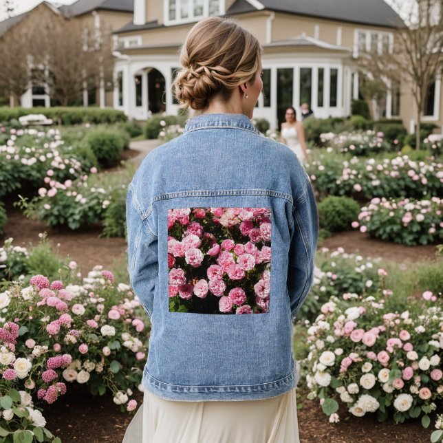 Veste En Jean Fleurs Ver 1 (Mariage Retour)