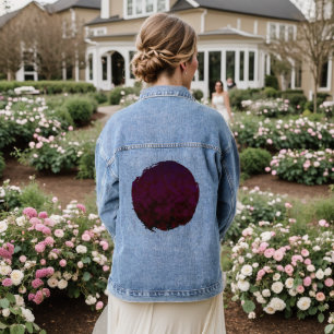 Veste En Jean Floraison nocturne