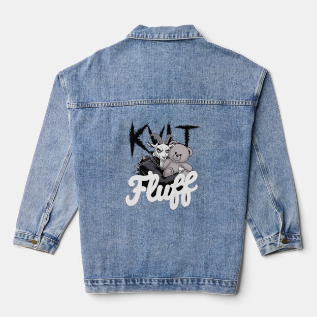 Veste En Jean Flux Kvlt (Verso)