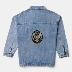 Veste En Jean Force et liberté de l'aigle
