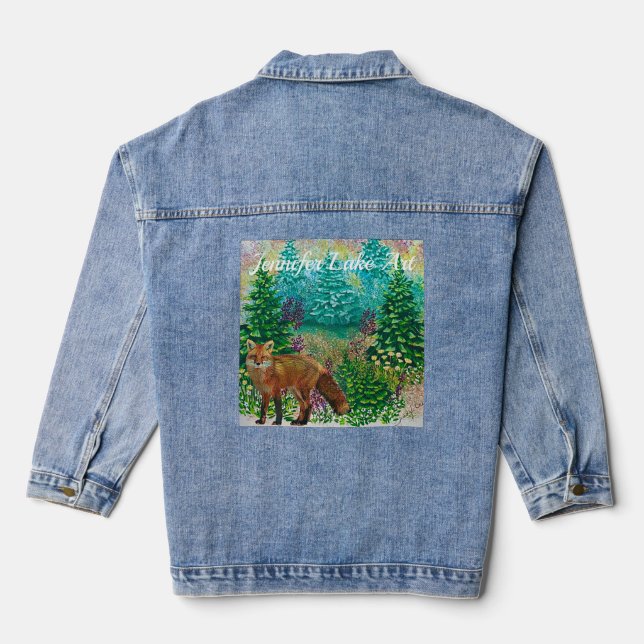 Veste En Jean Foxy Jean Jacket (Verso)