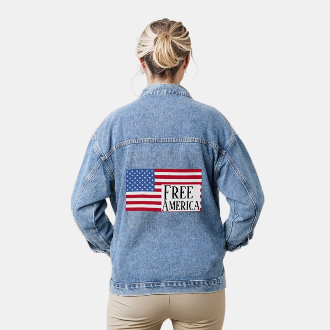 Veste en jean Free America (Modèle)
