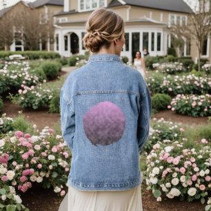 Veste En Jean Frêne Lilacé