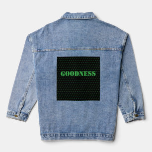 Veste En Jean fruits de l'esprit bonté bonté