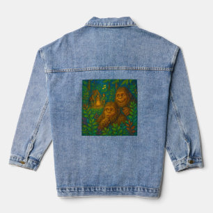 Veste En Jean Funny Big Foot Noises in Woods Imaginaire Art