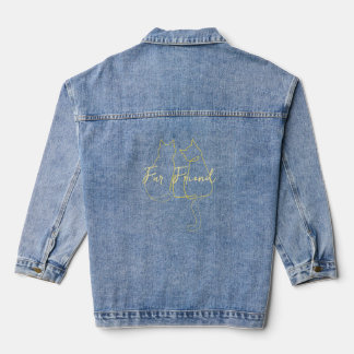 Veste En Jean Fur Friend 
