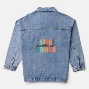Veste En Jean Futur infirmier praticien - NP