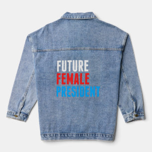 Veste En Jean Futures femmes présidentes Filles