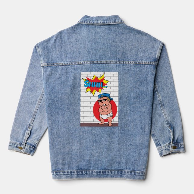 Veste En Jean garçon fou (Verso)