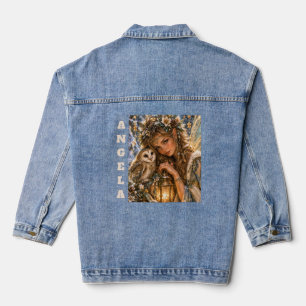 Veste En Jean Gardien de Lumière – Fée et Hibou
