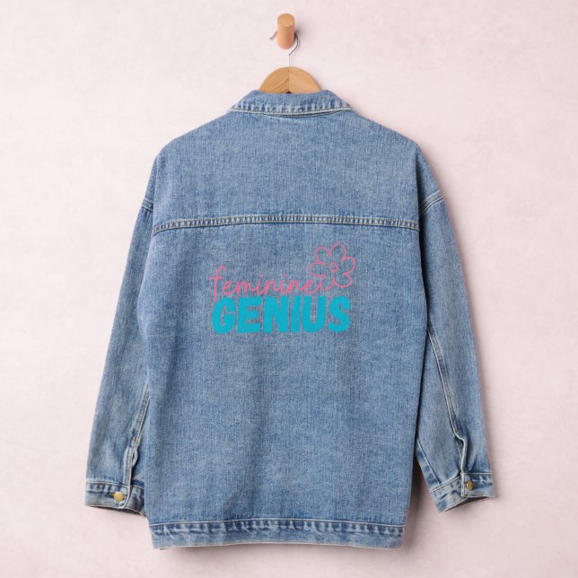 Veste En Jean Génie féminin (Hangar)
