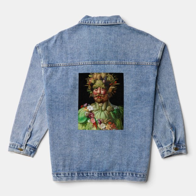 Veste En Jean Giuseppe Arcimboldo - Vertumnus (Verso)