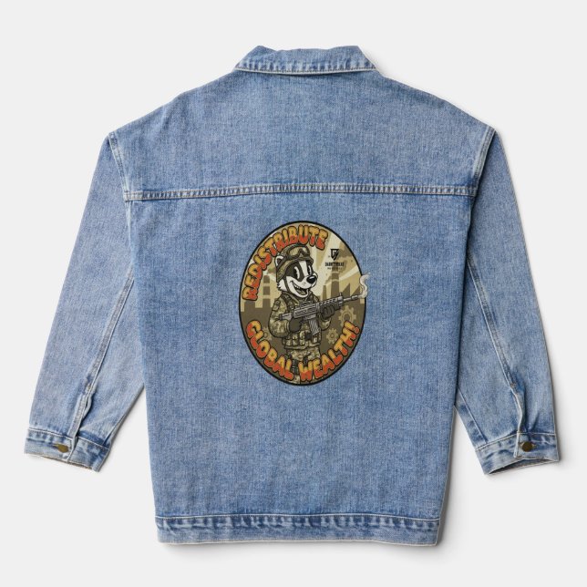 Veste En Jean Global Wealth Badger Denim Jacket (Verso)