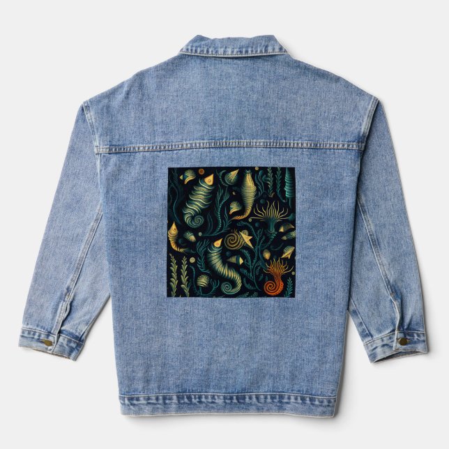 Veste En Jean Golden Reefs (Verso)