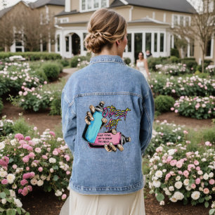 Veste En Jean Graffiti de rue urbain
