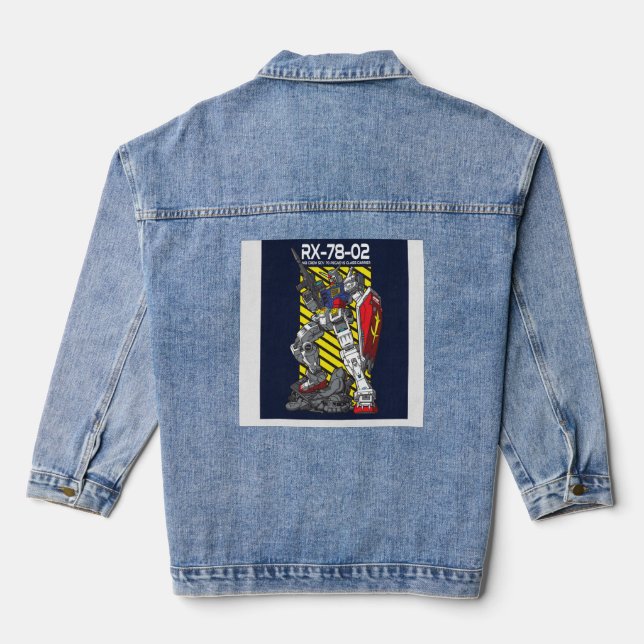 Veste En Jean Gundam (Verso)