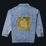 Veste En Jean Gustav Klimt - Le baiser<br><div class="desc">The Kiss / Der Kuss - Gustav Klimt en 1907-1908</div>