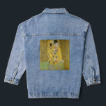 Veste En Jean Gustav Klimt - Le baiser<br><div class="desc">The Kiss / Der Kuss - Gustav Klimt en 1907-1908</div>