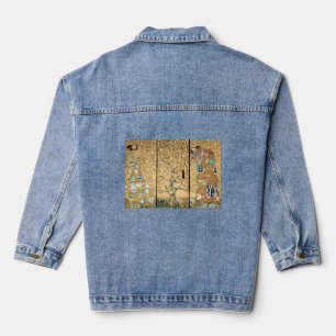 Veste En Jean Gustav Klimt - Stoclet Frieze Arbre de vie