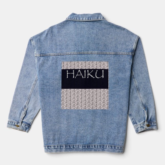 VESTE EN JEAN HAIKU 48 DENIM JACKET (Verso)