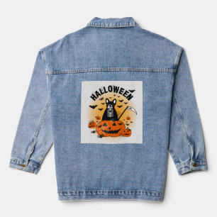 Veste En Jean Halloween Frenchie