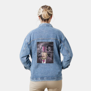 Veste En Jean Hanging Avec Hyde femmes jean veste