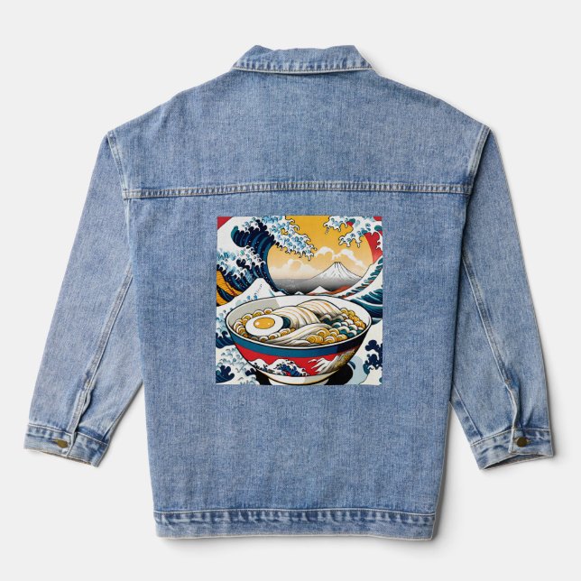 Veste En Jean Happy Dog Portrait (Verso)