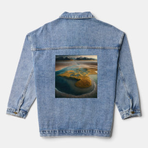 Veste En Jean Harmonie d'or