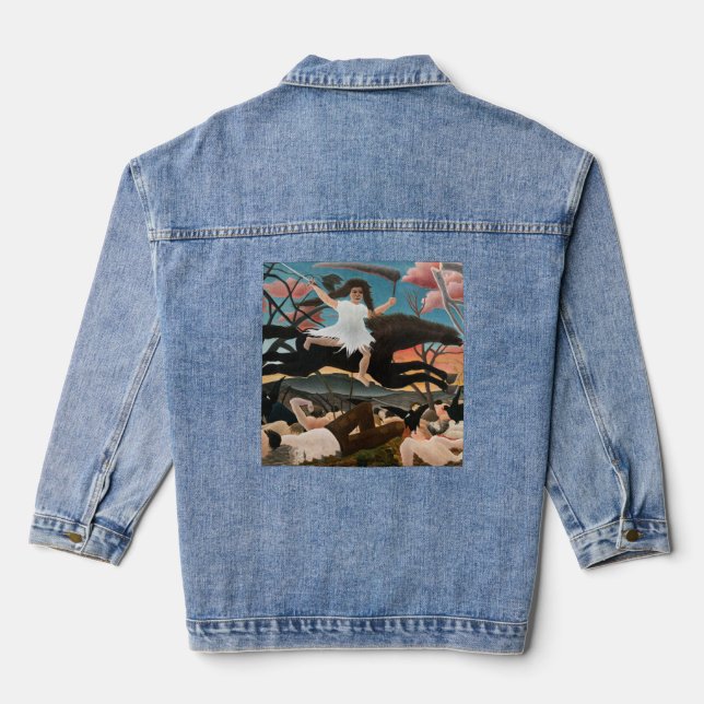 Veste En Jean Henri Rousseau - La guerre (Verso)