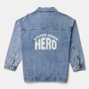 Veste En Jean Héros de l'administrateur système