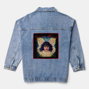 VESTE EN JEAN HIP WOMENS DENIM JACKET VINTAGE ANGEL NOM PERSONNA