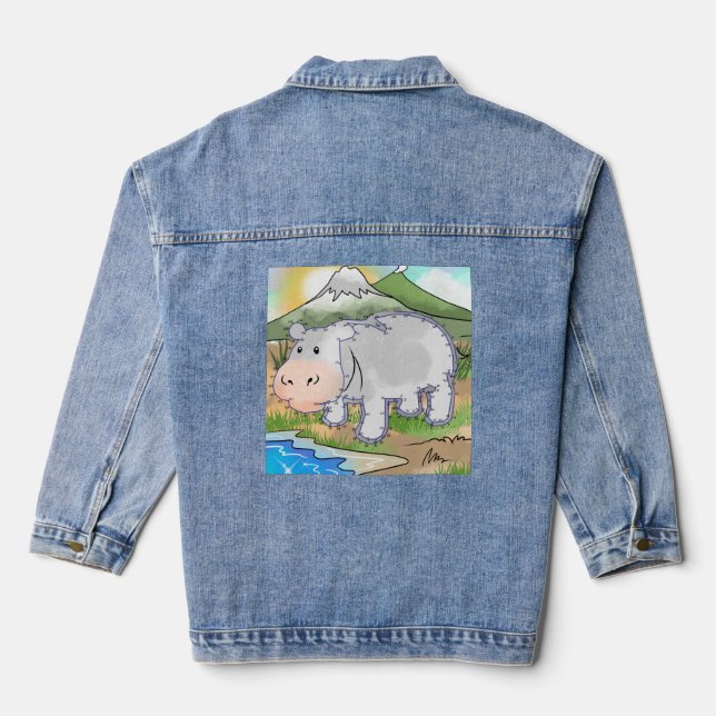 Veste En Jean Hippo Connect (Verso)