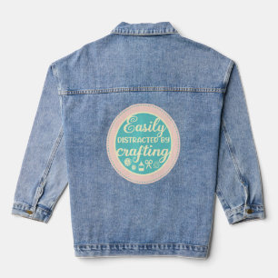 Veste En Jean Hobby Crafter Drôle Dire Needlework Crafter