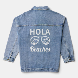 Veste En Jean Hola Beaches Lunettes de soleil Plage Vacances Été