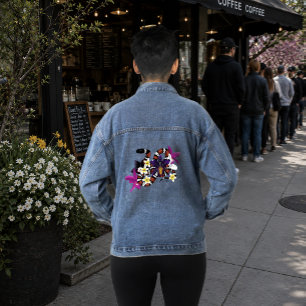 Veste En Jean Horloge murale