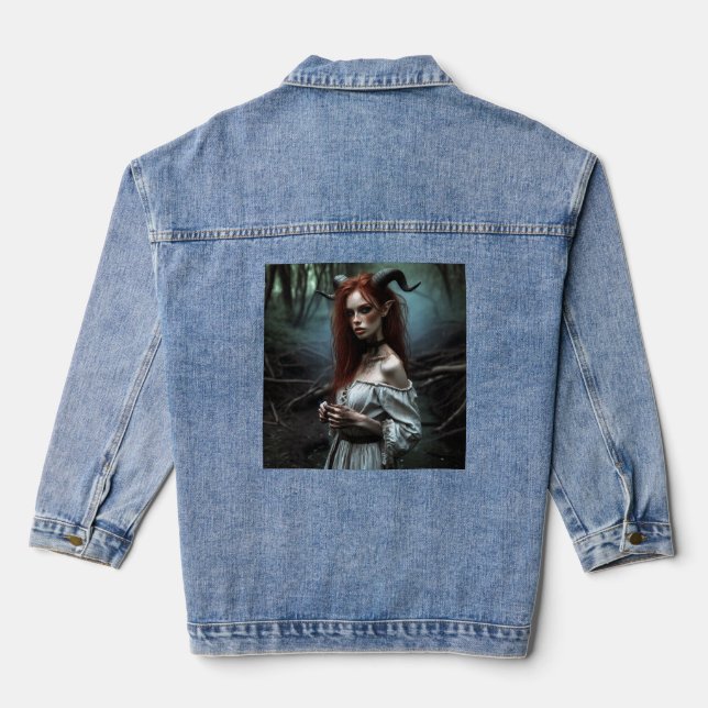 Veste En Jean Horned demoness for fans (Verso)