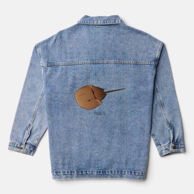 Veste En Jean Horseshoe crab (Verso)