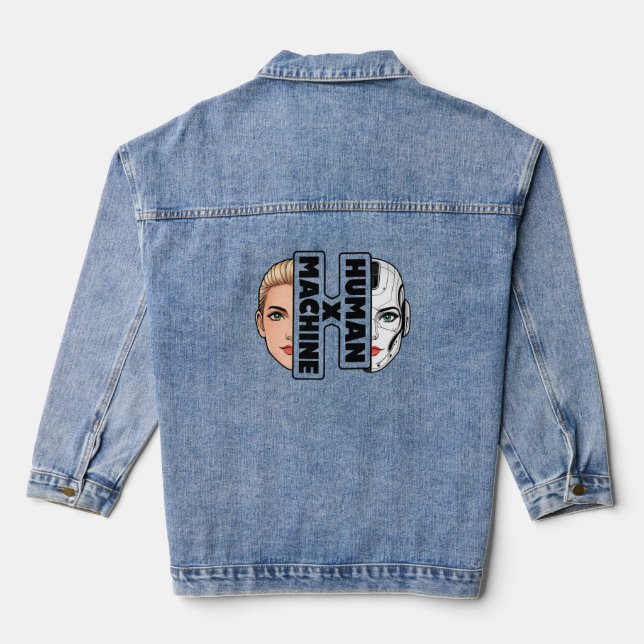 Veste En Jean HUMAN x MACHINE (Verso)